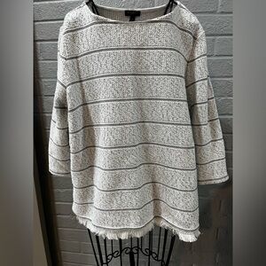 Talbots Petites size MP Striped Sweater